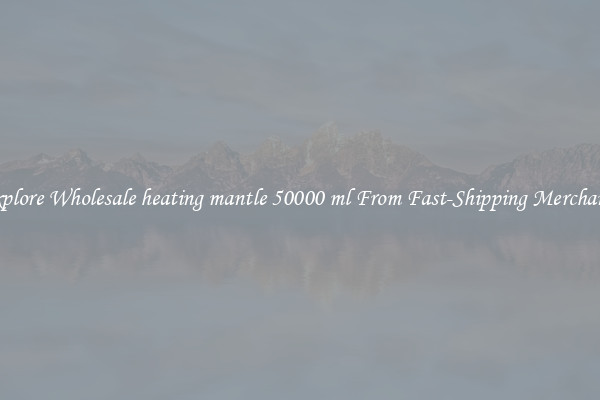 Explore Wholesale heating mantle 50000 ml From Fast-Shipping Merchants