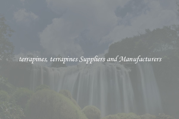 terrapines, terrapines Suppliers and Manufacturers