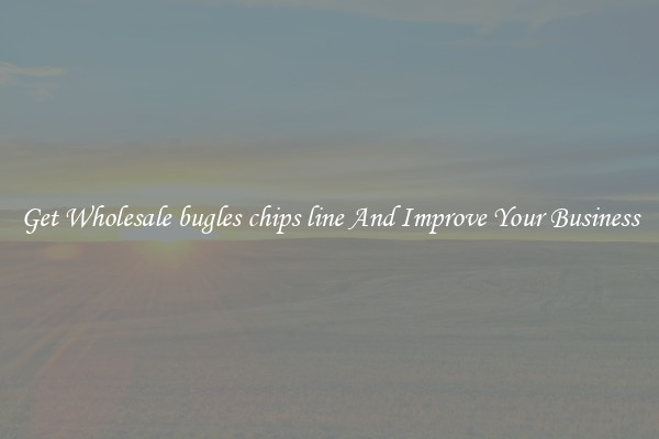 Get Wholesale bugles chips line And Improve Your Business
