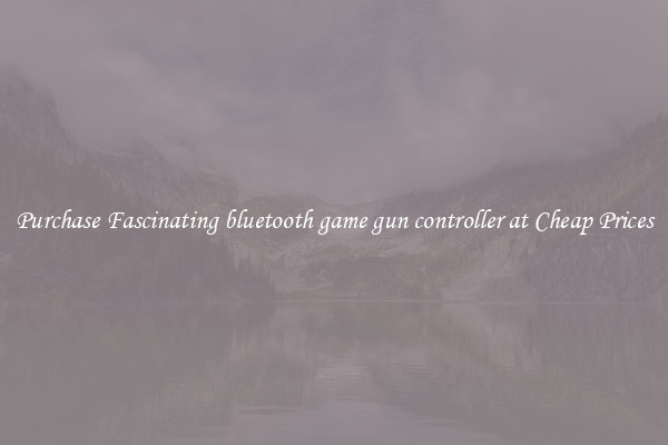 Purchase Fascinating bluetooth game gun controller at Cheap Prices