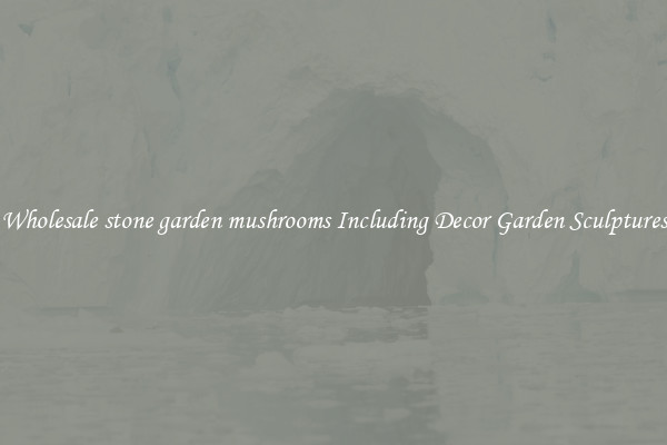Wholesale stone garden mushrooms Including Decor Garden Sculptures